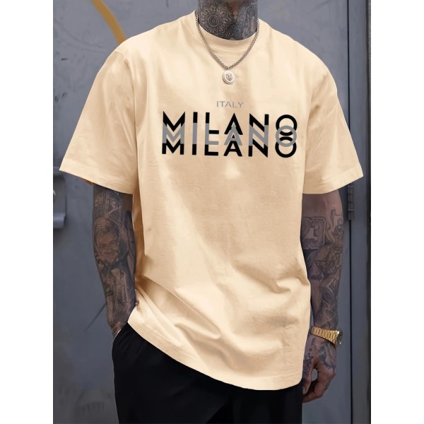 Milo – T-Shirt Oversized "Milano Italy"