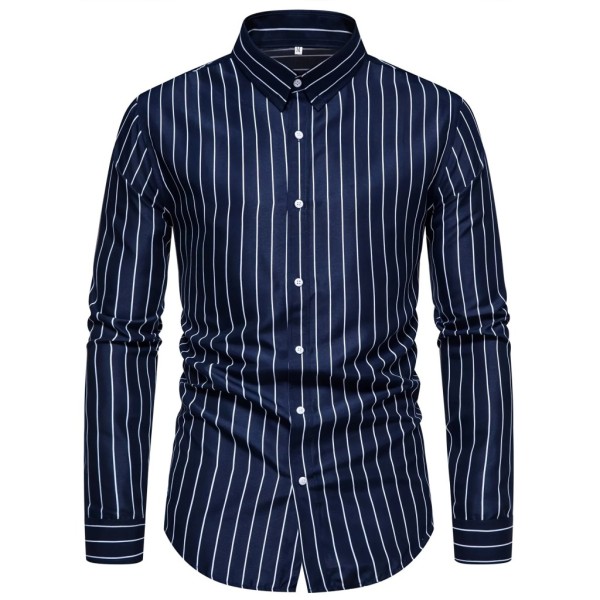 Vittorio – Camisa Slim Fit às Riscas