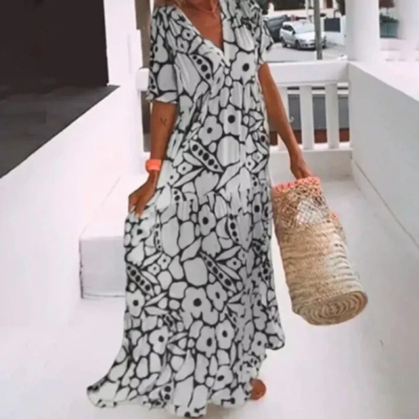 Maria | Vestido fluido e leve para o verão