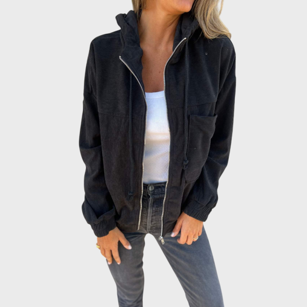 Nora – Casaco Casual com Fecho