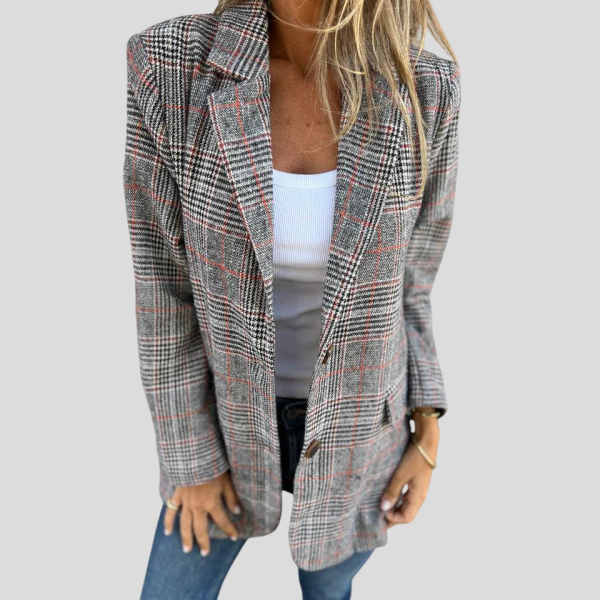 Clara – Blazer Xadrez Clássico