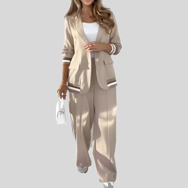Clara – Conjunto de Blazer e Calças