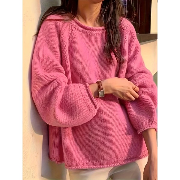 Nora – Camisola de Malha Oversized
